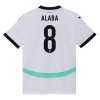 Camiseta de fútbol Austria Alaba 8 Segunda Equipación Euro 2024 - Hombre